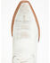 Image #6 - Idyllwind Women's Wheeler Warm Western Boot - Snip Toe, White, hi-res