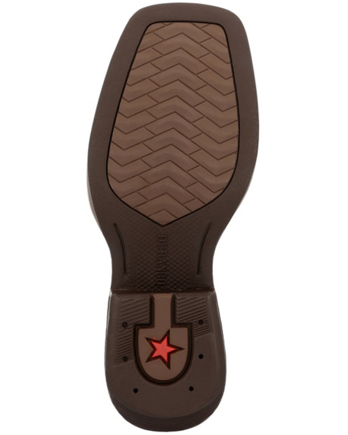 Image #7 - Durango Girls' Shyloh Performance Western Boots - Broad Square Toe, Brown, hi-res