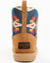 Image #5 - Pendleton Women's Tie-Back Casual Western Boots - Round Toe, Chestnut, hi-res