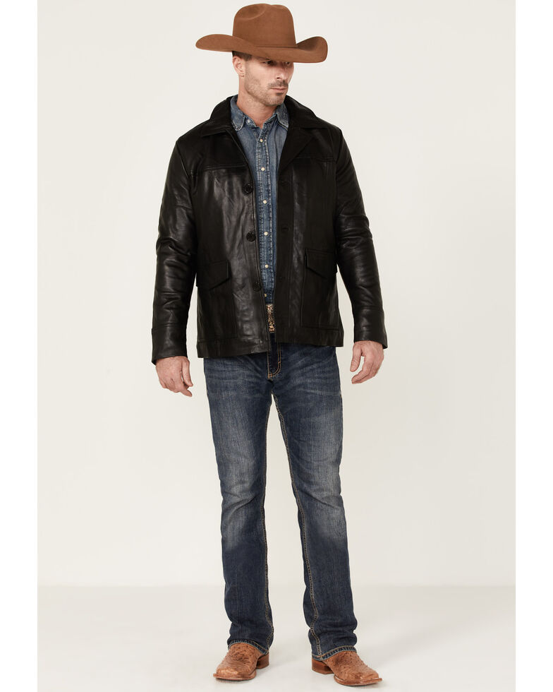 Milwaukee Leather Men S Leather Car Coat Jacket Boot Barn