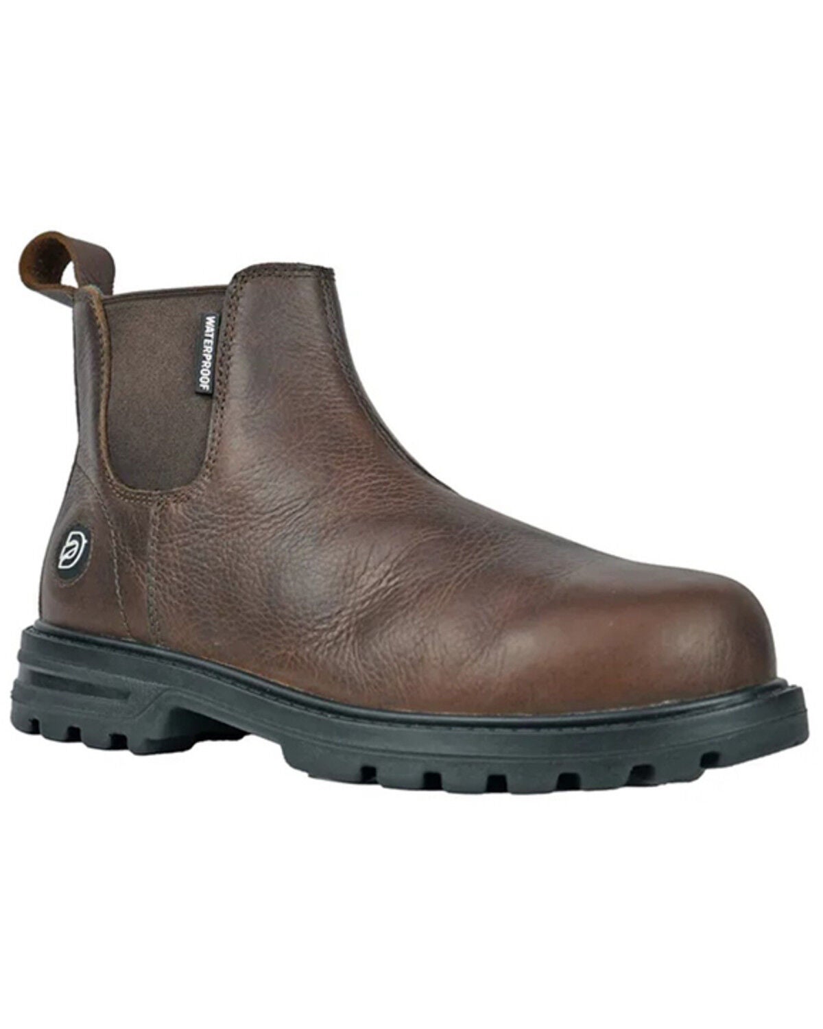 Die Hard Men's Nitro Slip-On Slip Resistant EH Work Boots - Composite Toe, Brown, hi-res
