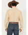 Image #4 - Panhandle Select Men's Geo Print Long Sleeve Snap Western Shirt, Yellow, hi-res