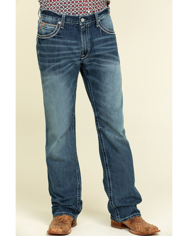 Ariat Men's M4 Coltrane Durango Low Rise Fashion Boot Cut Jeans | Boot Barn