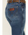Image #4 - Wrangler Retro Women's Bessie Dark Wash High Rise Trouser Denim Jeans, Dark Wash, hi-res