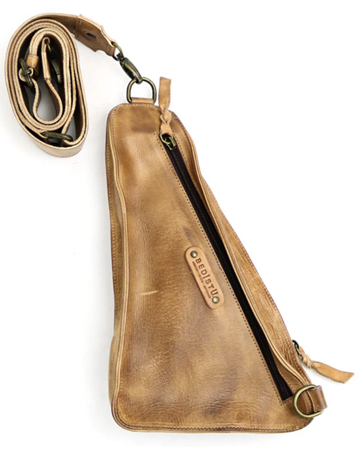 Image #2 - Bed Stu Adept Crossbody, Distressed Brown, hi-res