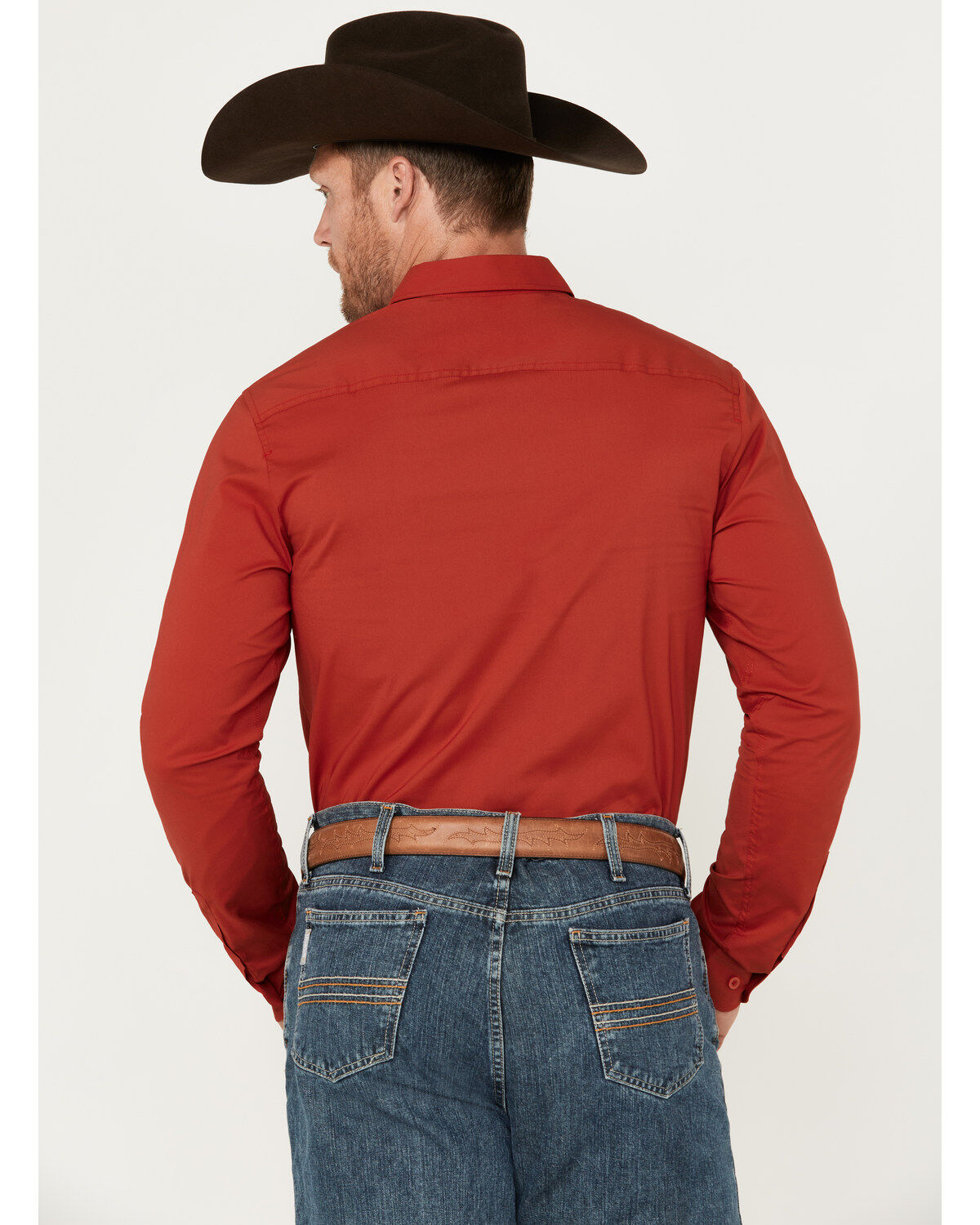 Kimes Ranch Men's Solid Long Sleeve Button Down Western Shirt