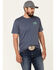 Pendleton Men's Papago Park Bison Graphic Short Sleeve T-Shirt, Blue, hi-res