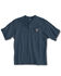 Image #1 - Carhartt Men's Solid Short Sleeve Henley Work Shirt, , hi-res