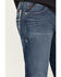 Image #2 - Ariat Men's FR M5 Slim DuraStretch Truckee Stackable Straight Leg Jeans, Blue, hi-res