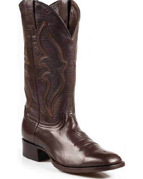 Image #1 - Stetson Boone Calf Skin Boots - Square Toe, , hi-res