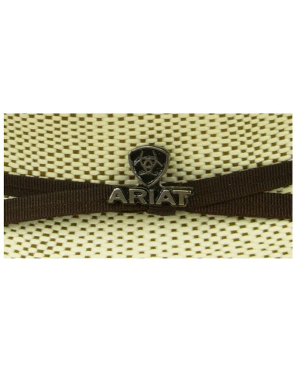 Image #3 - Ariat Tonal Straw Cowboy Hat, Multi, hi-res