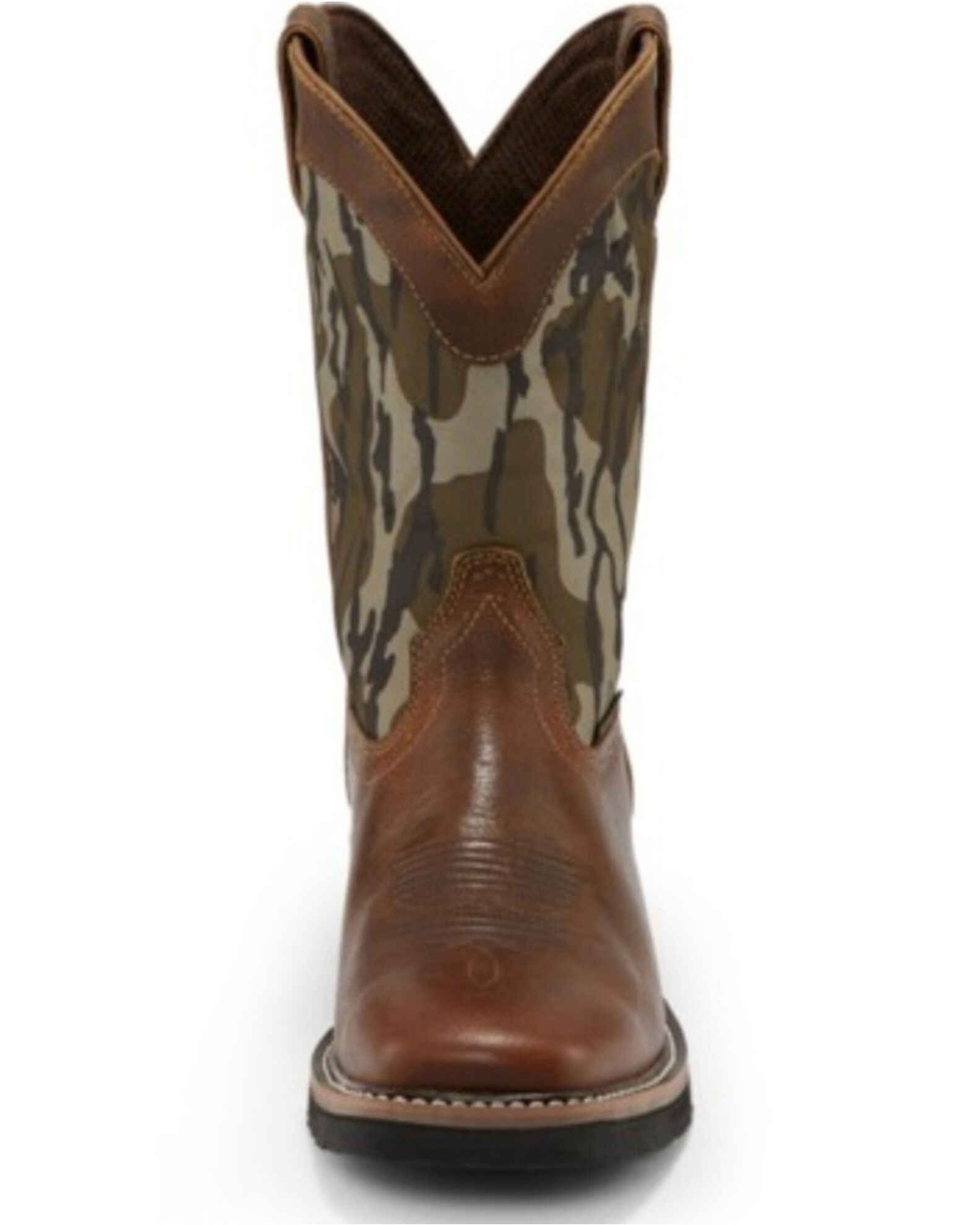 Justin bottomland boots store