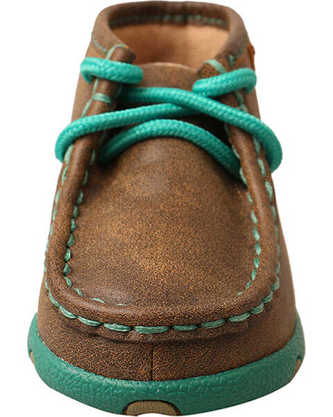 Twisted X Infant Bomber Driving Shoes - Moc Toe, Brown, hi-res