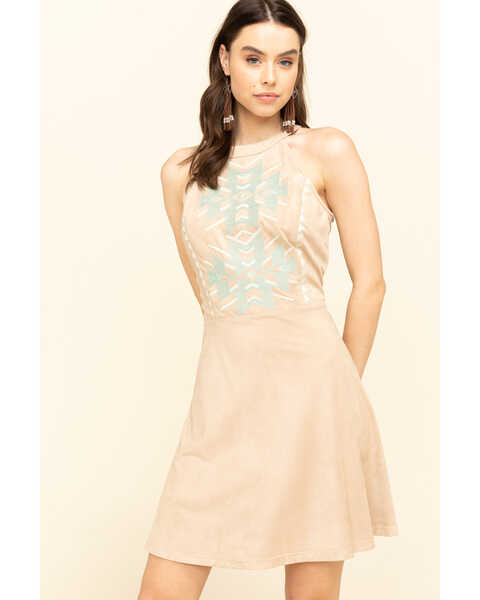 Image #1 - Ariat Women's Tan Mira Dress, Tan, hi-res
