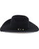 Image #4 - Rodeo King 7X Felt Cowboy Hat, Black, hi-res
