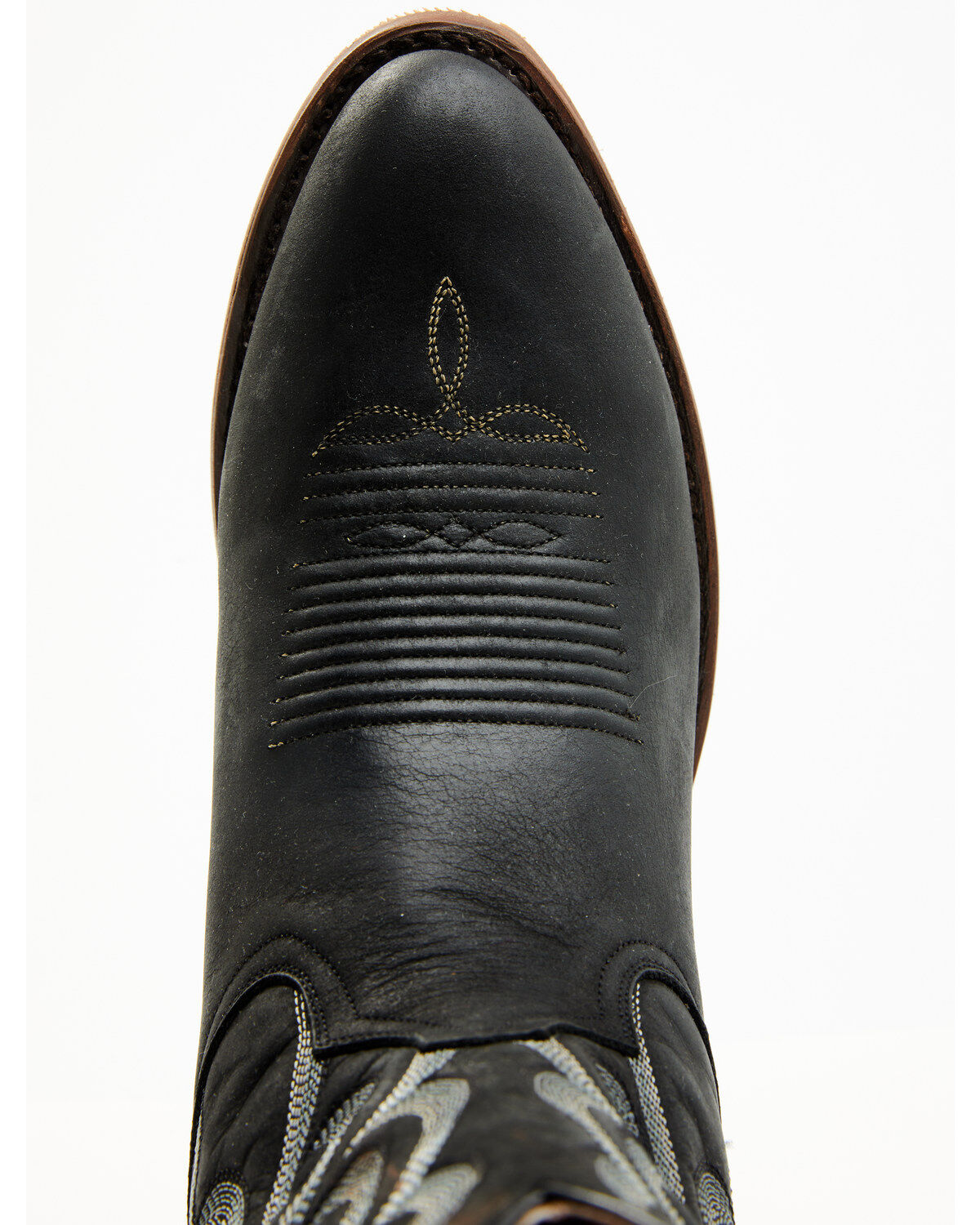 Image #6 - Dan Post Men's 12" Leon Western Performance Boots - Round Toe, Black, hi-res