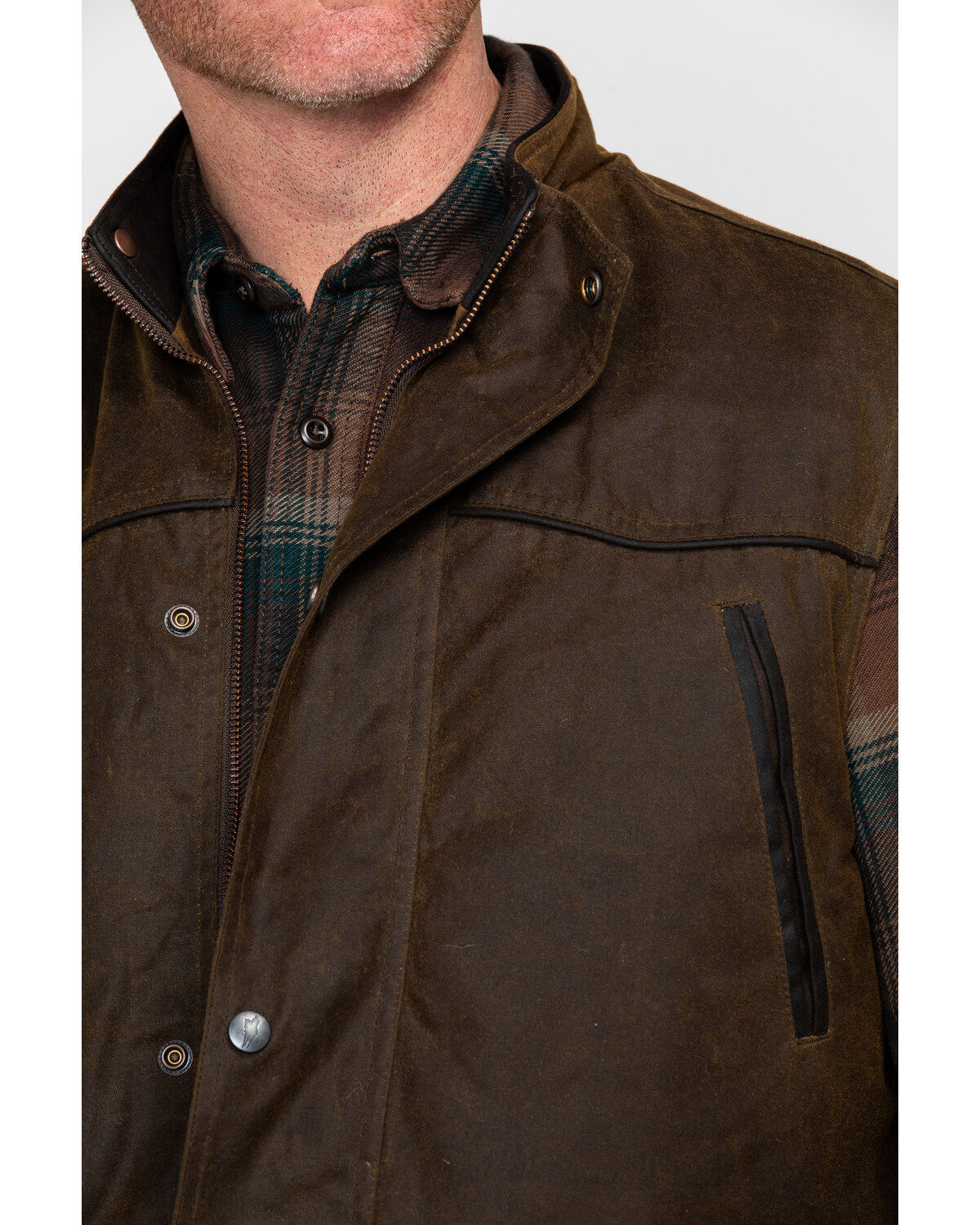 Image #5 - Outback Trading Co. Men's Magnum Vest, Bronze, hi-res