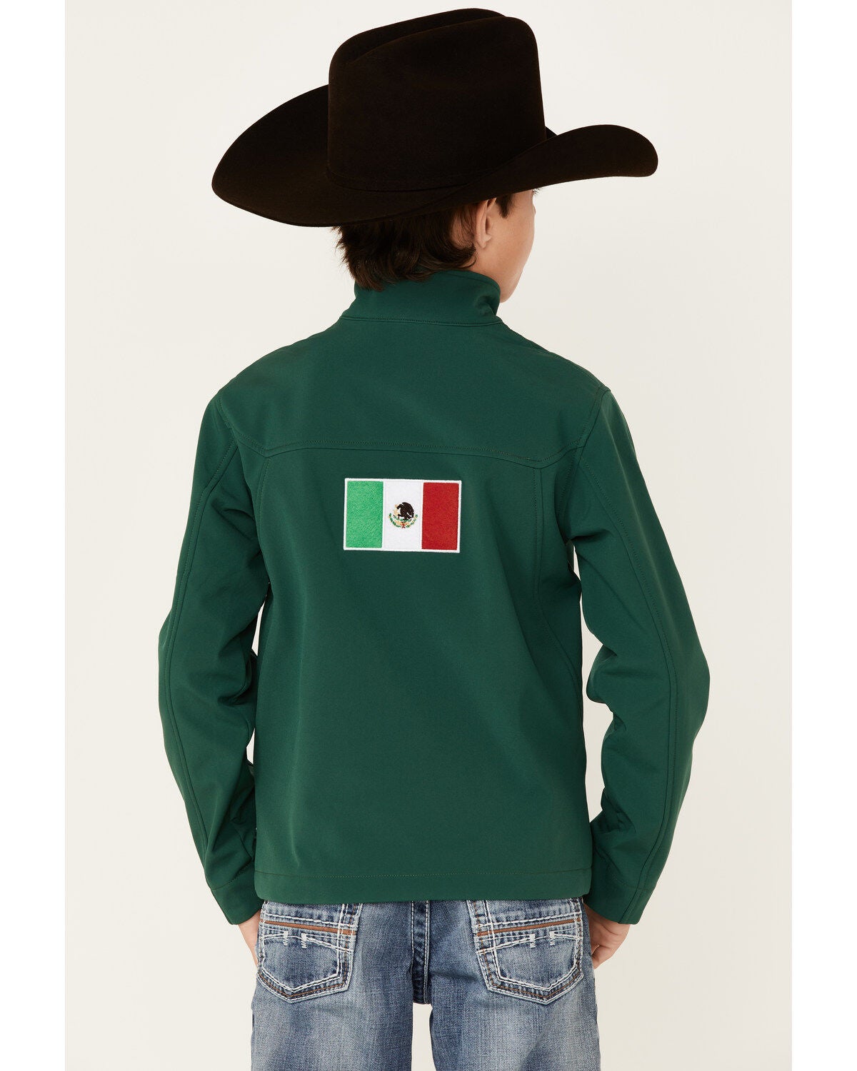 Ariat Boys' Green Team Mexico Patch 