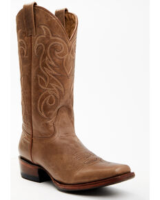 Shyanne Women's Darby Western Boots - Square Toe, Brown, hi-res