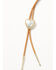 Image #1 - Shyanne Women's Western Muse 2-Ton Heart Concho Bolo Tie, Gold, hi-res