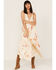 Free People Women's Audrey Embroidered Floral Sleeveless Dress, Ivory, hi-res