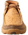 Twisted X Men's Exotic Full-Quill Ostrich Skin Casual Shoes - Moc Toe, Tan, hi-res