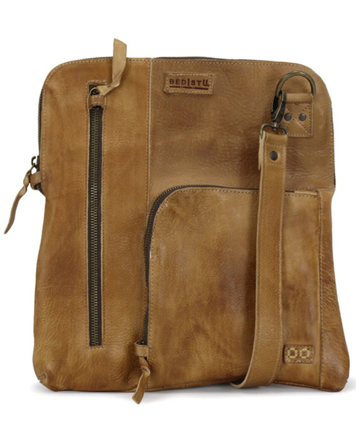 Bed Stu Women's Aiken Crossbody Bag, Tan, hi-res