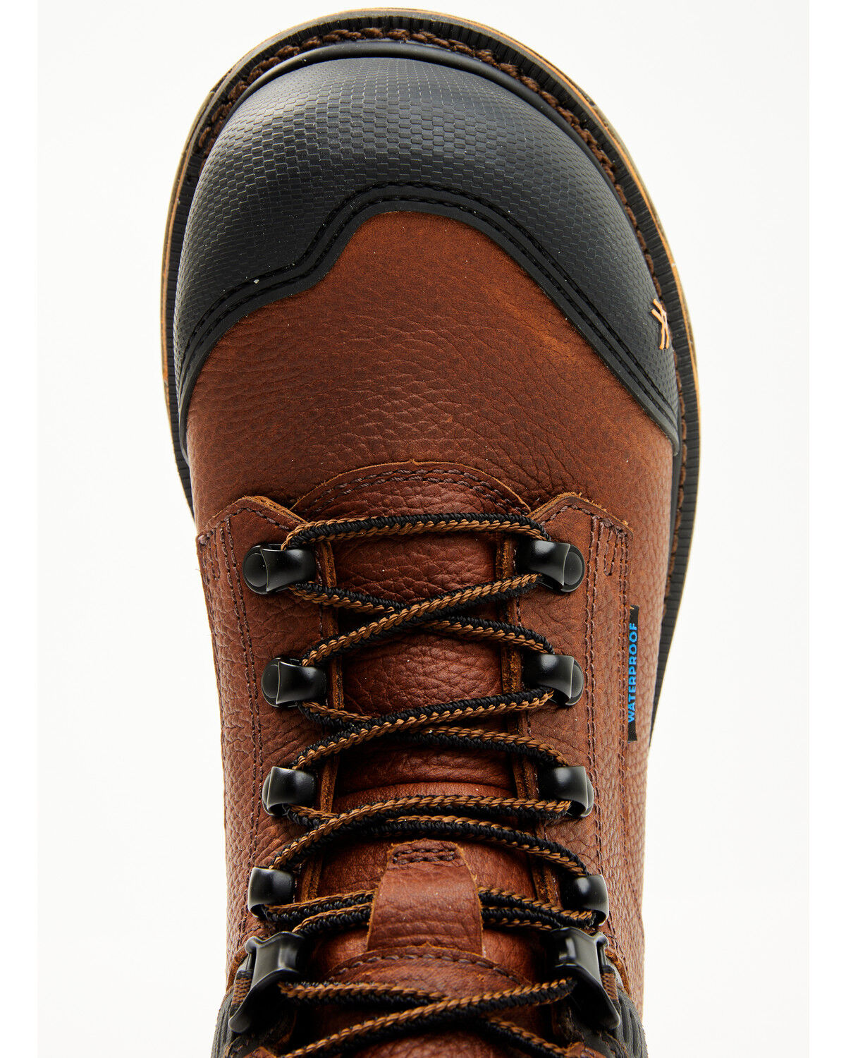 Image #6 - Hawx Men's 6" Enduro Heavy Industrial Lace-Up Waterproof Work Boots - Composite Toe, Dark Brown, hi-res