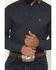Image #3 - Ariat Men's Team Portland Logo Geo Print Long Sleeve Button-Down Western Shirt, Black, hi-res