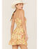 Image #4 - Band of the Free Women's Love Child Floral Print Tiered Mini Dress, , hi-res
