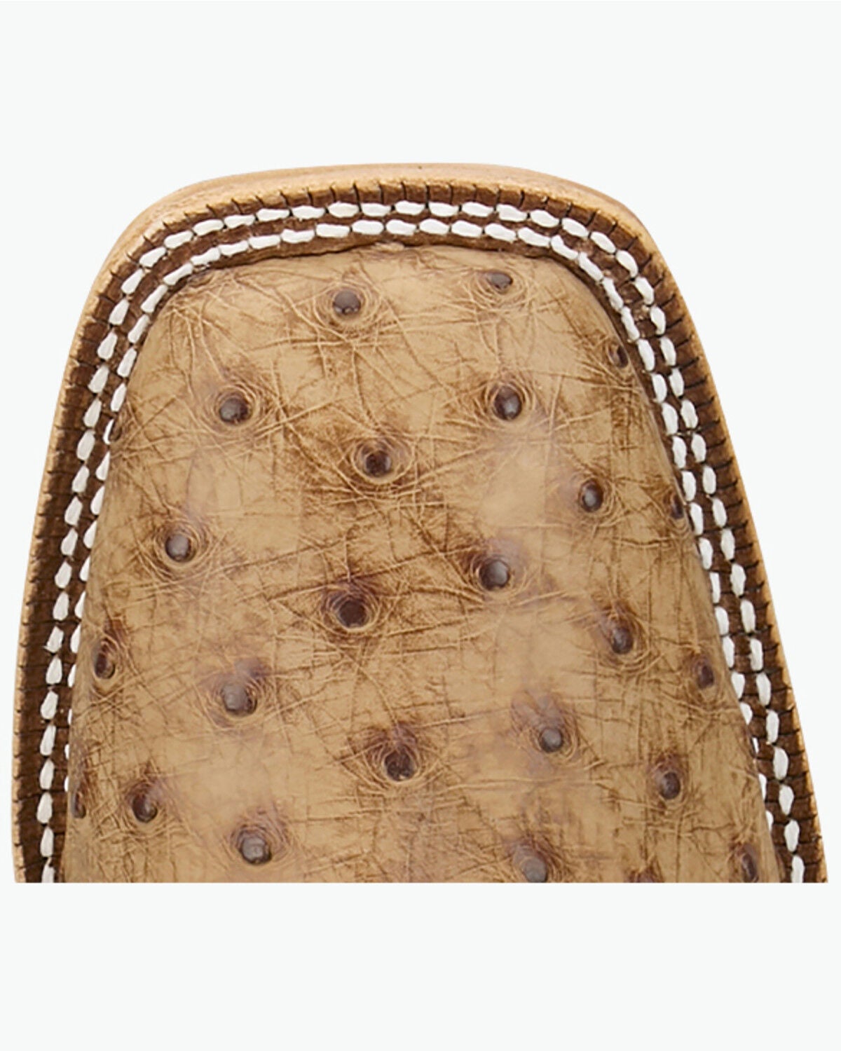 Image #6 - Tony Lama Men's Heritage Juan Exotic Ostrich Western Boots - Broad Square Toe, Brandy Brown, hi-res