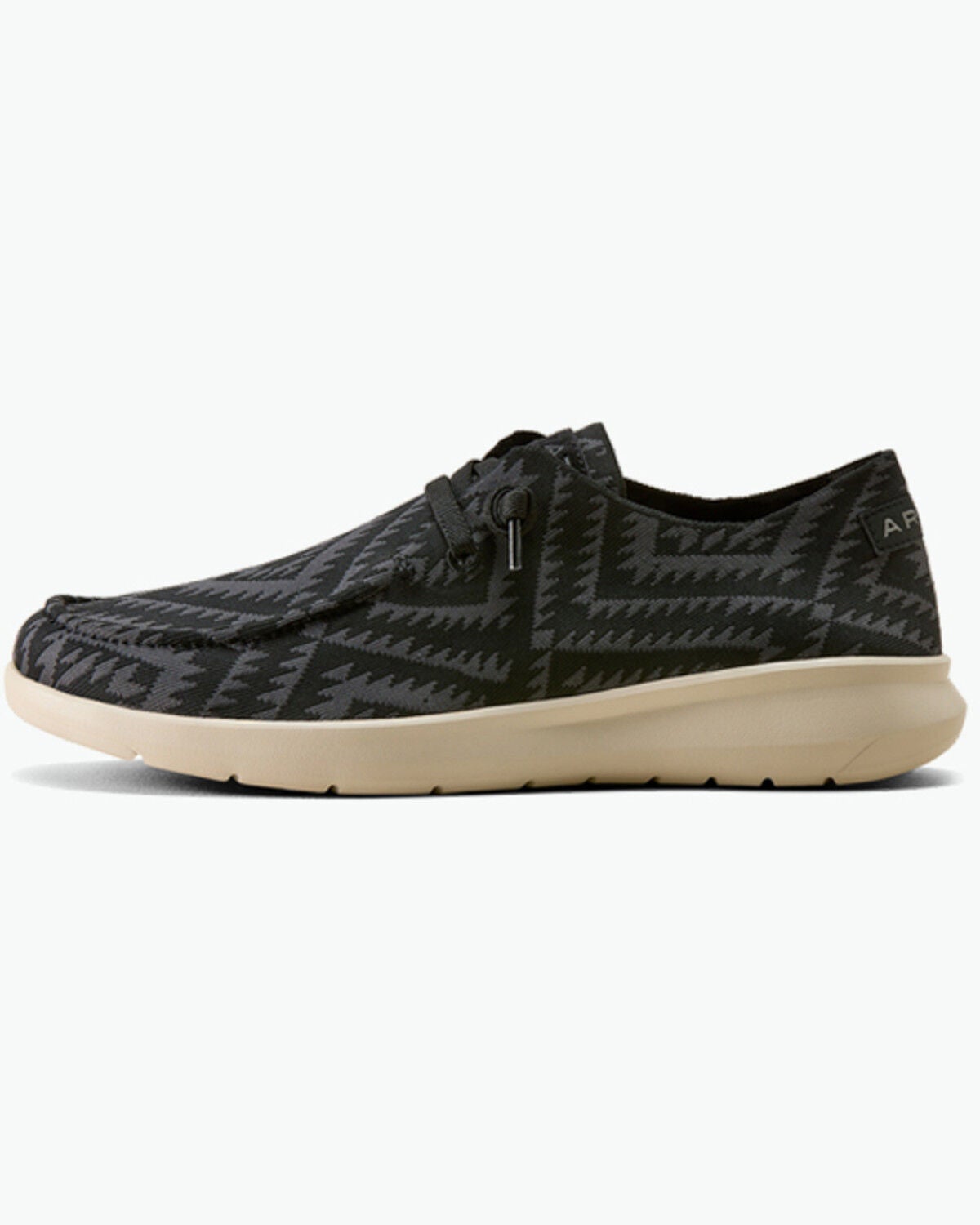 Image #2 - Ariat Men's Hilo Casual Shoes - Moc Toe, Black, hi-res