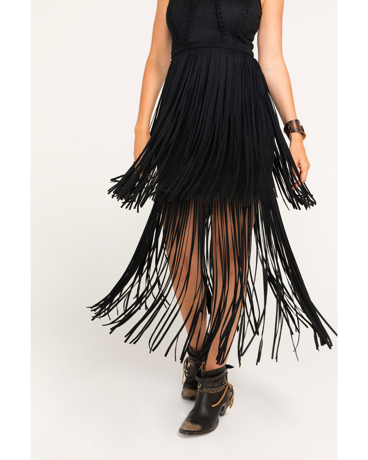 womens fringe dress