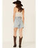 Lee Women's Vintage Modern Dad Shorts, Blue, hi-res