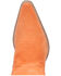 Image #6 - Dingo Women's Thunder Road Western Boots - Snip Toe, Orange, hi-res