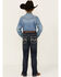 Image #3 - Cody James Boys' Dark Wash Moonlight Slim Stretch Bootcut Jeans, Dark Wash, hi-res