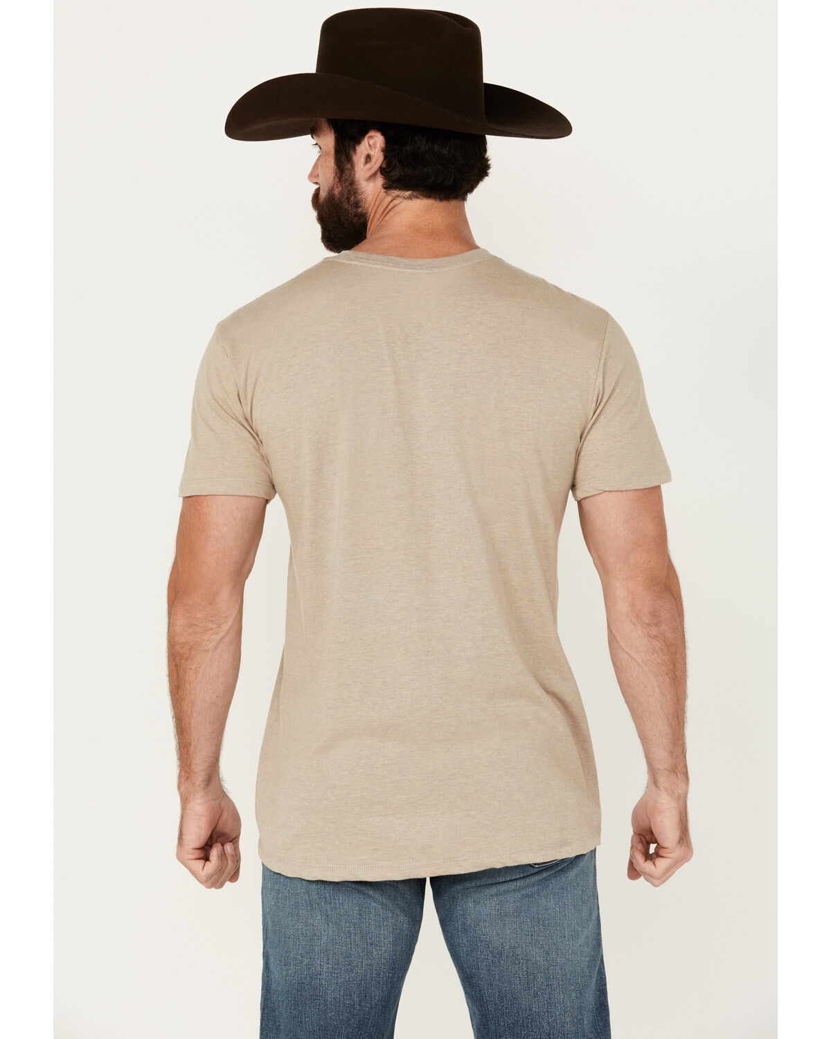 Image #4 - Cody James Men's Permit Short Sleeve Graphic T-Shirt, Wheat, hi-res