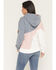 Image #4 - Wanakome Women's Ariel Color Block Hoodie, Pink, hi-res