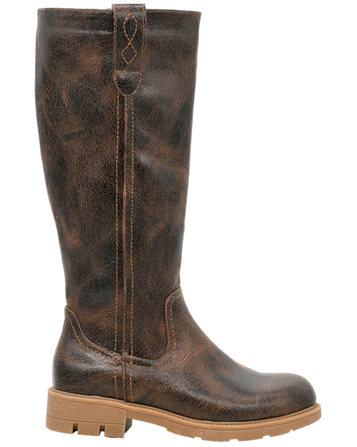 Image #2 - Corkys Women's Gallop Fashion Boots - Round Toe, Brown, hi-res