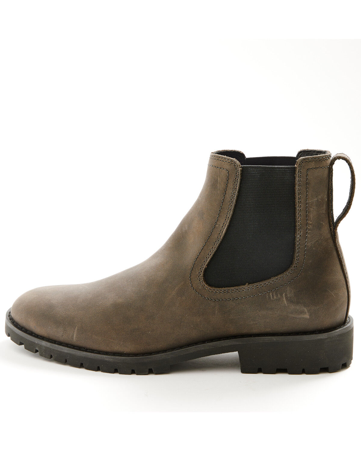 Image #3 - Cody James Men's Dakota Ankle Boots - Round Toe, Dark Grey, hi-res