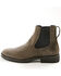 Image #3 - Cody James Men's Dakota Ankle Boots - Round Toe, Dark Grey, hi-res