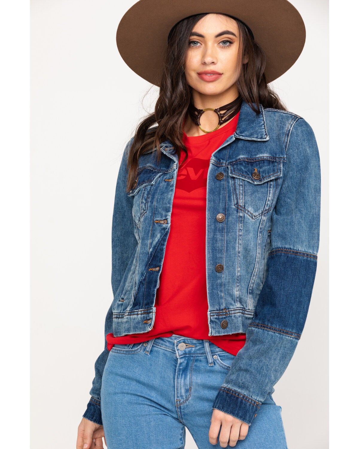 Image #1 - Free People Women's Rumors Denim Jacket, , hi-res