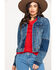 Image #1 - Free People Women's Rumors Denim Jacket, , hi-res