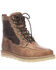 Lucchese Men's Lace-Up Range Boot - Moc Toe, Tan, hi-res