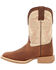 Image #3 - Durango Boys' Lil' Rebel Pro™ Western Boots - Broad Square Toe, Coffee, hi-res