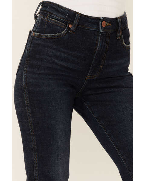 Image #2 - Wrangler Retro Women's Faithlyn Dark Wash High Rise Trouser Jeans , , hi-res