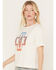 Pendleton Women's Cropped Deschutes Short Sleeve Graphic Tee, Cream, hi-res