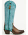 Image #2 - Tanner Mark Women's Exotic Python Tall Western Boots - Snip Toe, Honey, hi-res