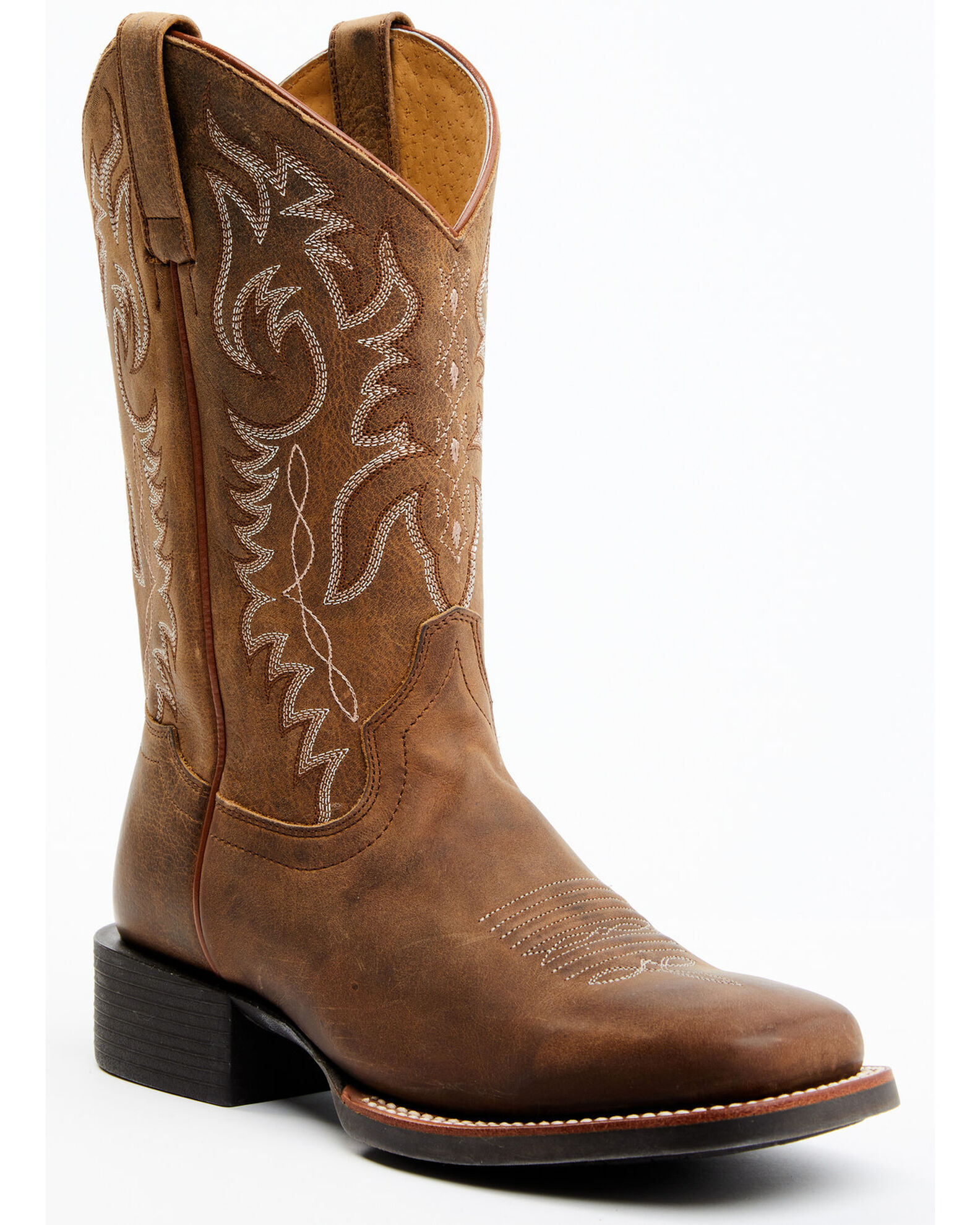 Most comfortable square toe cowboy boots cheap