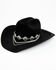 Image #1 - Shyanne Women's Layered Concho Hatband, Silver, hi-res